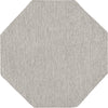 Patio Perfection Collection Area Rug - Veranda (Light Gray) Octagon Light Gray Main