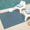 Patio Perfection Collection Area Rug - Veranda (Blue) Square Blue  lifestyle 52