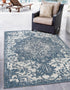 Urban Oasis Rugs Collection Area Rug -  Penthouse (Blue)