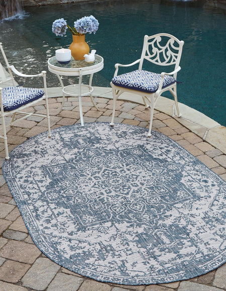 Urban Oasis Rugs Collection Area Rug -  Penthouse (Blue)