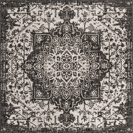 Urban Oasis Rugs Collection Area Rug -  Penthouse (Charcoal Gray)