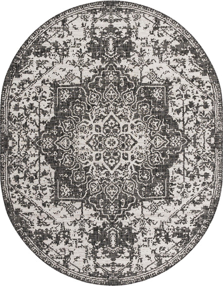 Urban Oasis Rugs Collection Area Rug -  Penthouse (Charcoal Gray)