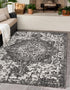 Urban Oasis Rugs Collection Area Rug -  Penthouse (Charcoal Gray)