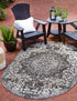 Urban Oasis Rugs Collection Area Rug -  Penthouse (Charcoal Gray)