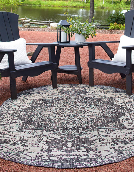 Urban Oasis Rugs Collection Area Rug -  Penthouse (Charcoal Gray)