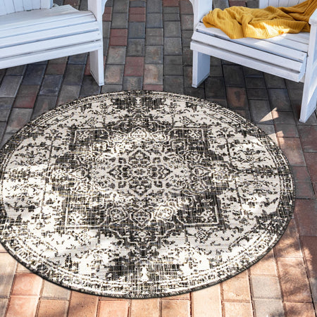 Urban Oasis Rugs Collection Area Rug -  Penthouse (Charcoal Gray)