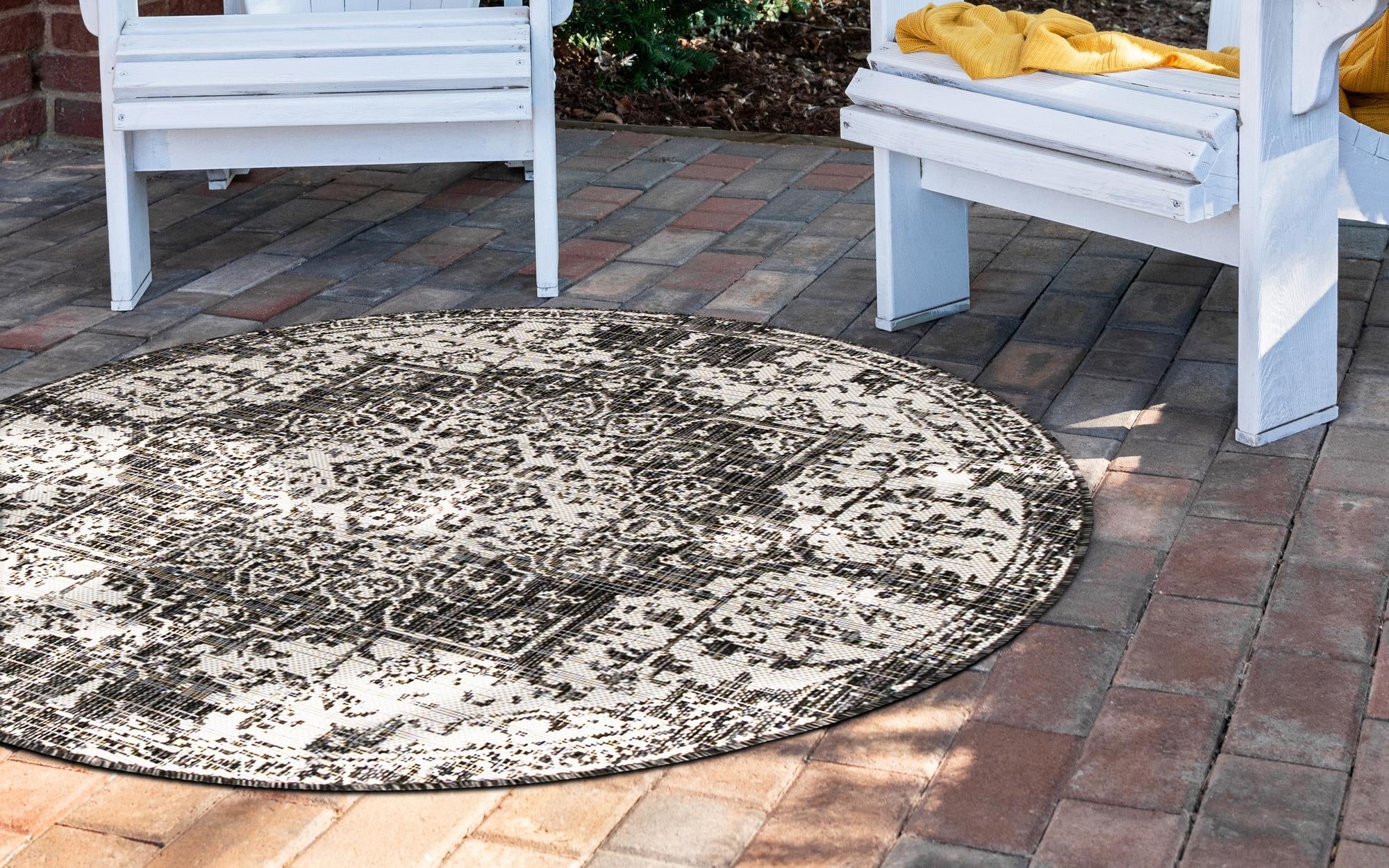 Urban Oasis Rugs Collection Area Rug -  Penthouse (Charcoal Gray)