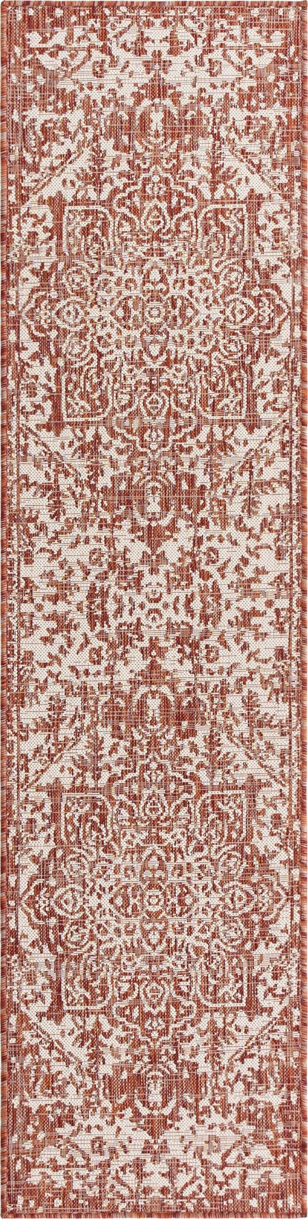 Urban Oasis Rugs Collection Area Rug -  Penthouse (Rust Red)