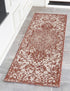 Urban Oasis Rugs Collection Area Rug -  Penthouse (Rust Red)