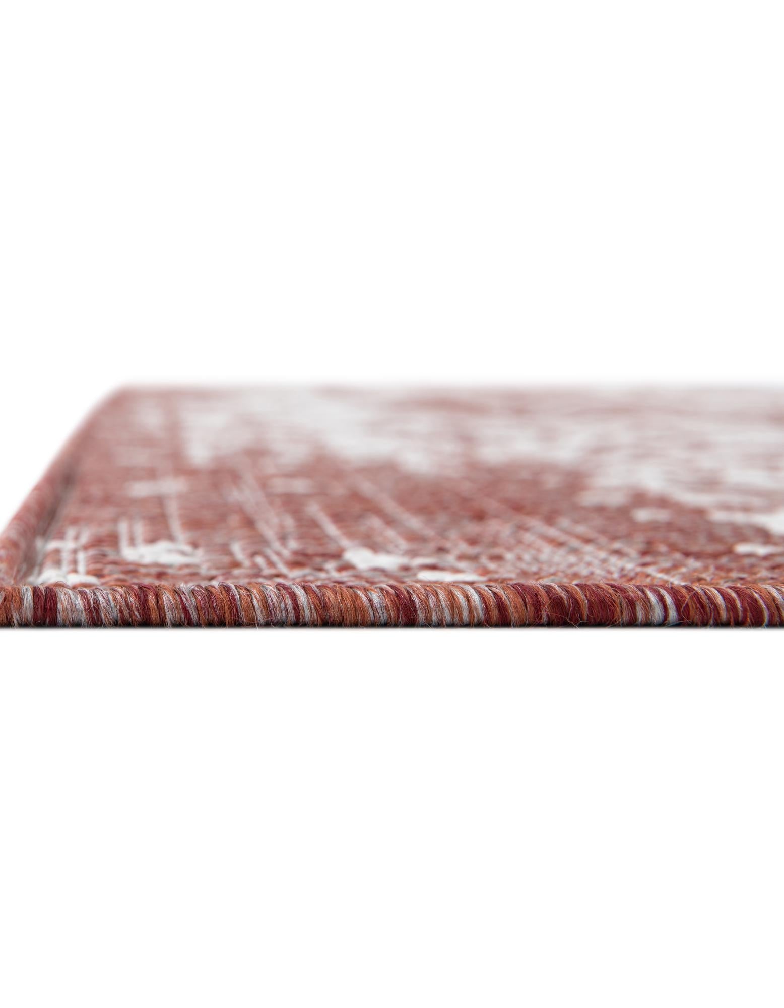 Urban Oasis Rugs Collection Area Rug -  Penthouse (Rust Red)