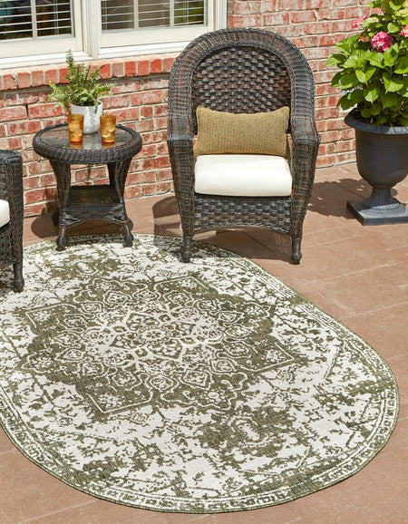 Urban Oasis Rugs Collection Area Rug -  Penthouse (Green)