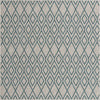 Urban Oasis Rugs Collection Area Rug -  Boulevard (Gray Teal) Square Gray Teal Main