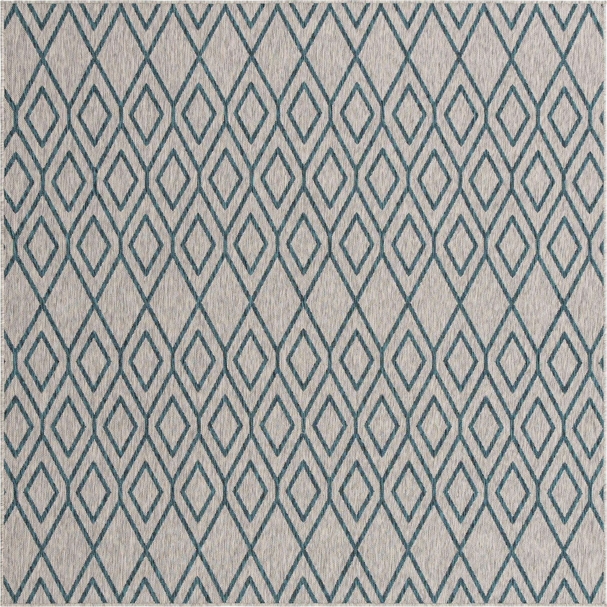 Urban Oasis Rugs Collection Area Rug -  Boulevard (Gray Teal)