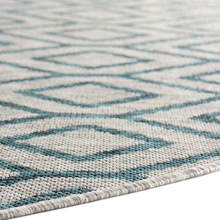 Urban Oasis Rugs Collection Area Rug -  Boulevard (Gray Teal)