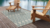 Urban Oasis Rugs Collection Area Rug -  Boulevard (Gray Teal) Rectangle Gray Teal  lifestyle 2