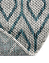 Urban Oasis Rugs Collection Area Rug -  Boulevard (Gray Teal) Oval Gray Teal  lifestyle 28