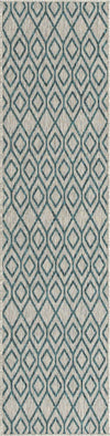 Urban Oasis Rugs Collection Area Rug -  Boulevard (Gray Teal) Runner Gray Teal Main