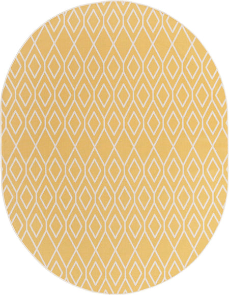 Urban Oasis Rugs Collection Area Rug -  Boulevard (Yellow Ivory)