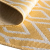 Urban Oasis Rugs Collection Area Rug -  Boulevard (Yellow Ivory) Round Yellow Ivory  lifestyle 5