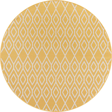 Urban Oasis Rugs Collection Area Rug -  Boulevard (Yellow Ivory)