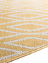 Urban Oasis Rugs Collection Area Rug -  Boulevard (Yellow Ivory)