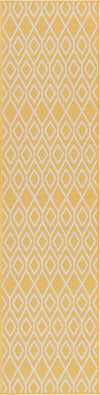 Urban Oasis Rugs Collection Area Rug -  Boulevard (Yellow Ivory) Runner Yellow Ivory Main