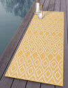 Urban Oasis Rugs Collection Area Rug -  Boulevard (Yellow Ivory) Runner Yellow Ivory  lifestyle 0