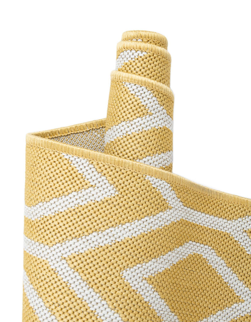 Urban Oasis Rugs Collection Area Rug -  Boulevard (Yellow Ivory) Runner Yellow Ivory  lifestyle 18