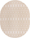 Urban Oasis Rugs Collection Area Rug -  Boulevard (Beige) Oval Beige Main