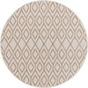 Urban Oasis Rugs Collection Area Rug -  Boulevard (Beige) Round Beige Main