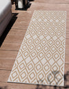 Urban Oasis Rugs Collection Area Rug -  Boulevard (Beige) Runner Beige  lifestyle 0