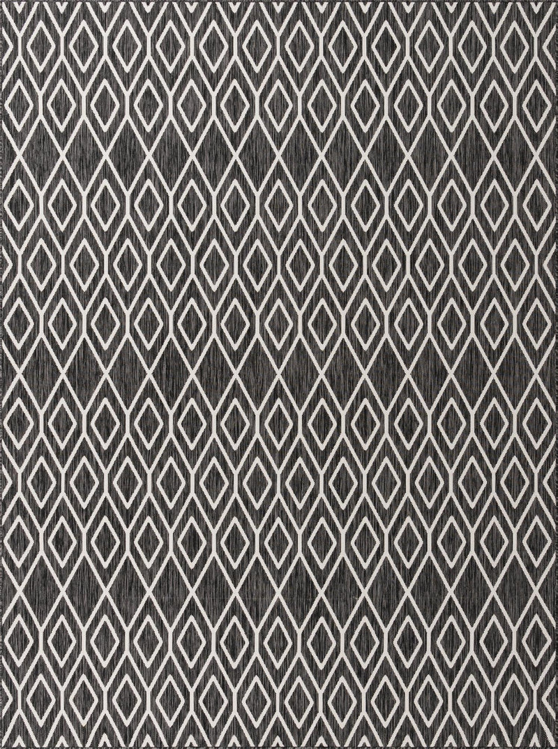 Urban Oasis Rugs Collection Area Rug -  Boulevard (Charcoal Gray) Rectangle Charcoal Gray Main