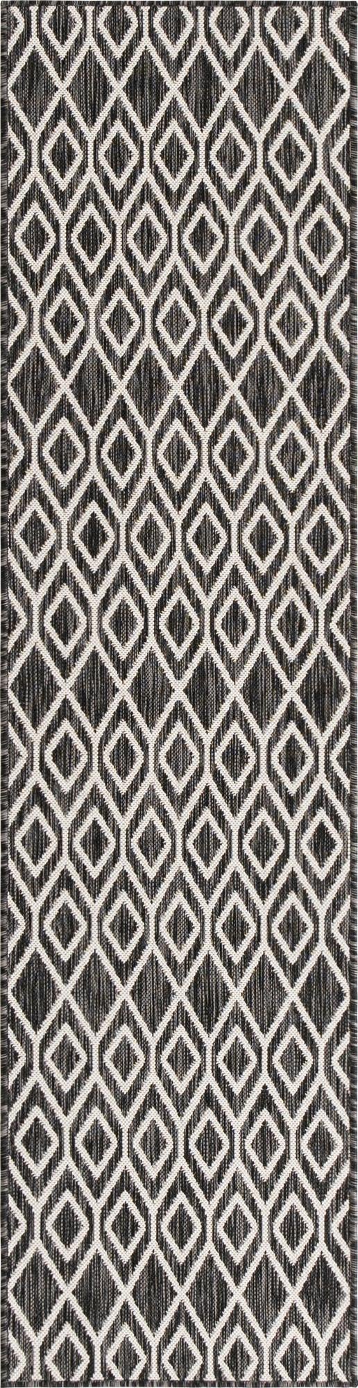 Urban Oasis Rugs Collection Area Rug -  Boulevard (Charcoal Gray) Runner Charcoal Gray Main