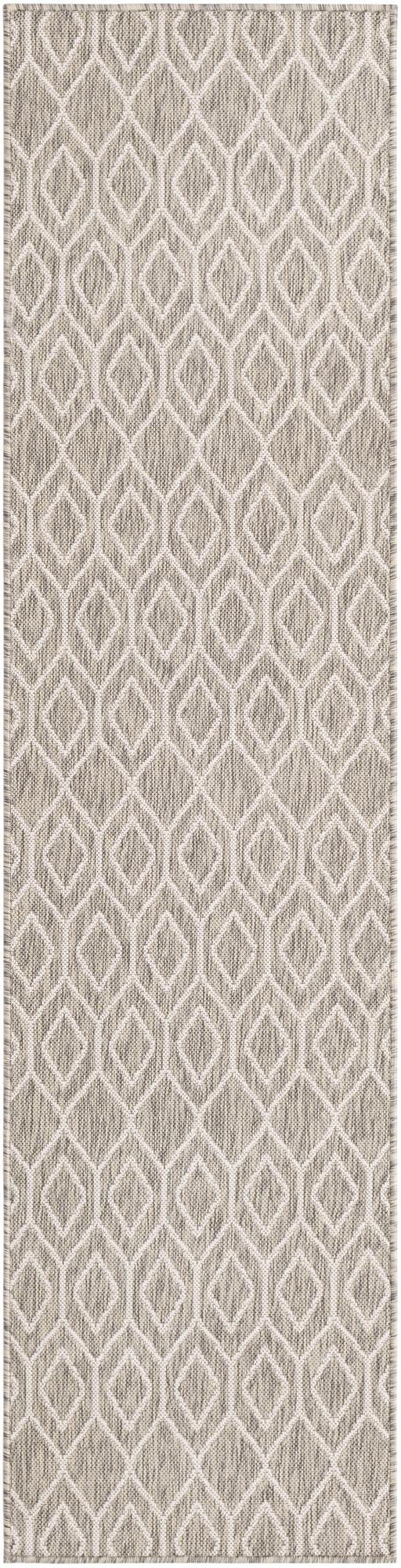 Urban Oasis Rugs Collection Area Rug -  Boulevard (Gray Cream) Runner Gray Cream Main