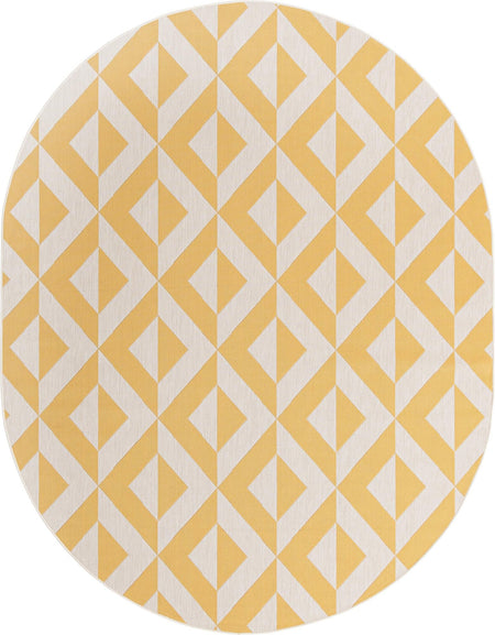 Urban Oasis Rugs Collection Area Rug -  Highrise (Yellow)