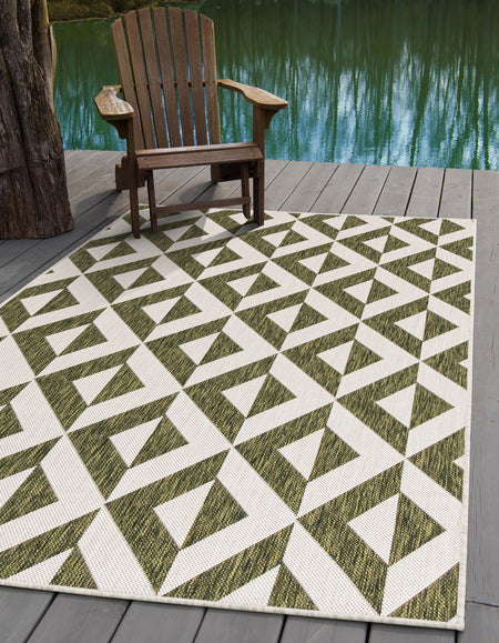 Urban Oasis Rugs Collection Area Rug -  Highrise (Green)