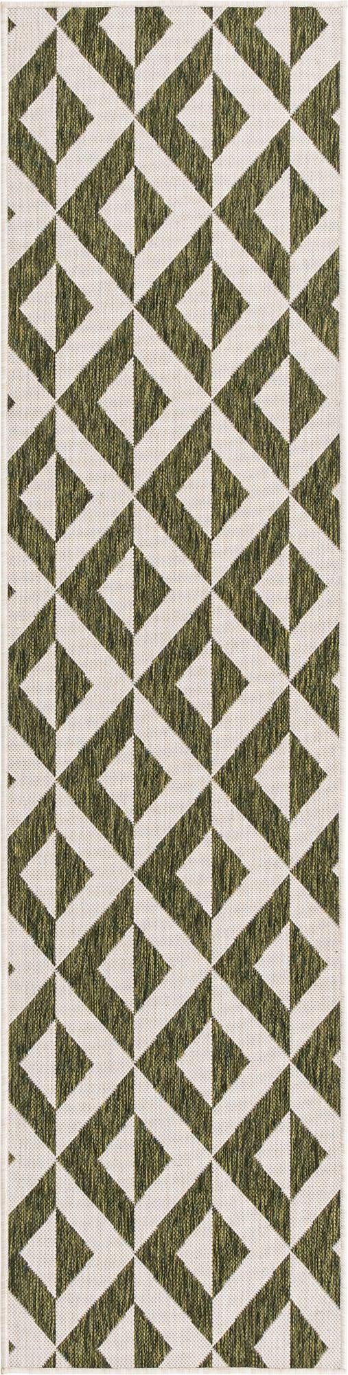 Urban Oasis Rugs Collection Area Rug -  Highrise (Green) Runner Green Main