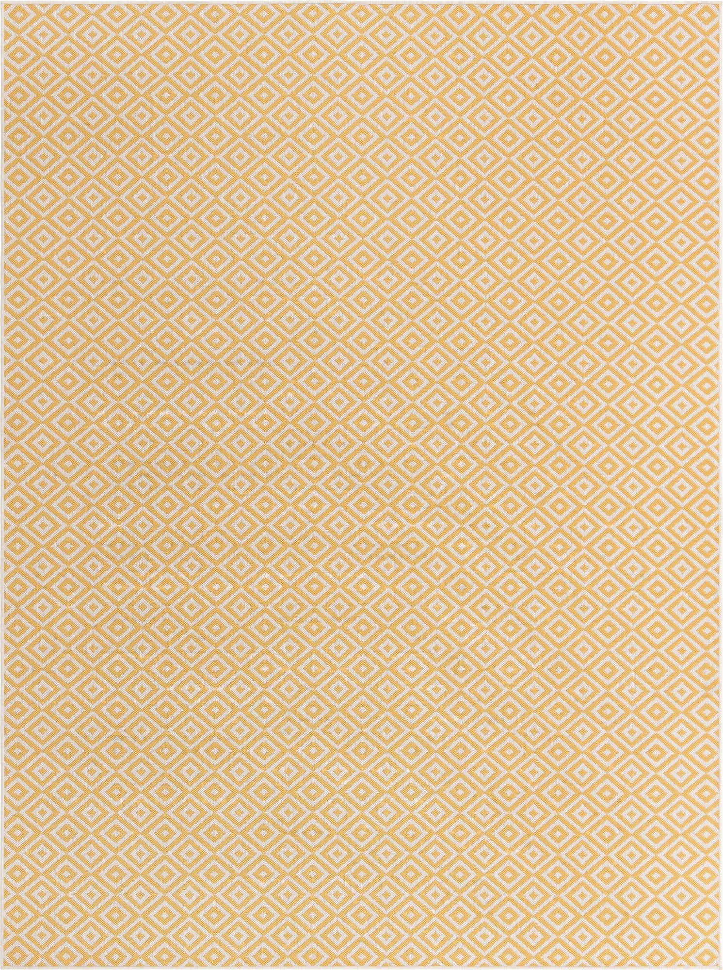 Urban Oasis Rugs Collection Area Rug -  Rooftop (Yellow Ivory)