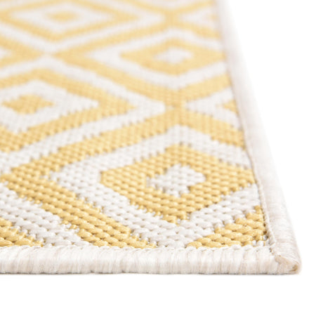 Urban Oasis Rugs Collection Area Rug -  Rooftop (Yellow Ivory)