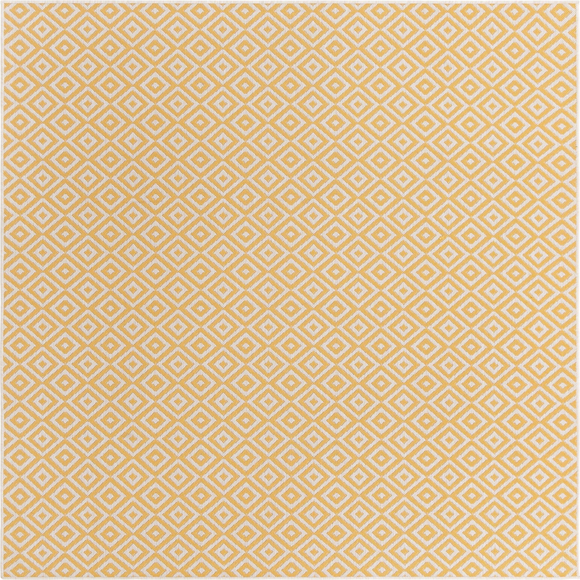 Urban Oasis Rugs Collection Area Rug -  Rooftop (Yellow Ivory)