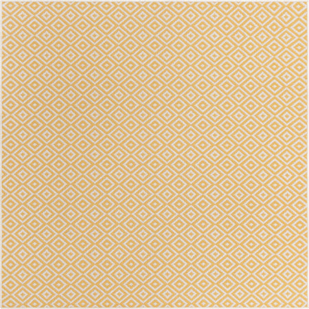 Urban Oasis Rugs Collection Area Rug -  Rooftop (Yellow Ivory)