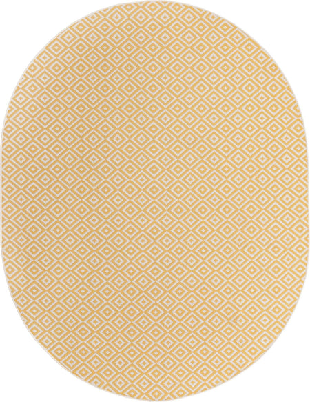 Urban Oasis Rugs Collection Area Rug -  Rooftop (Yellow Ivory)