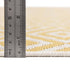 Urban Oasis Rugs Collection Area Rug -  Rooftop (Yellow Ivory)