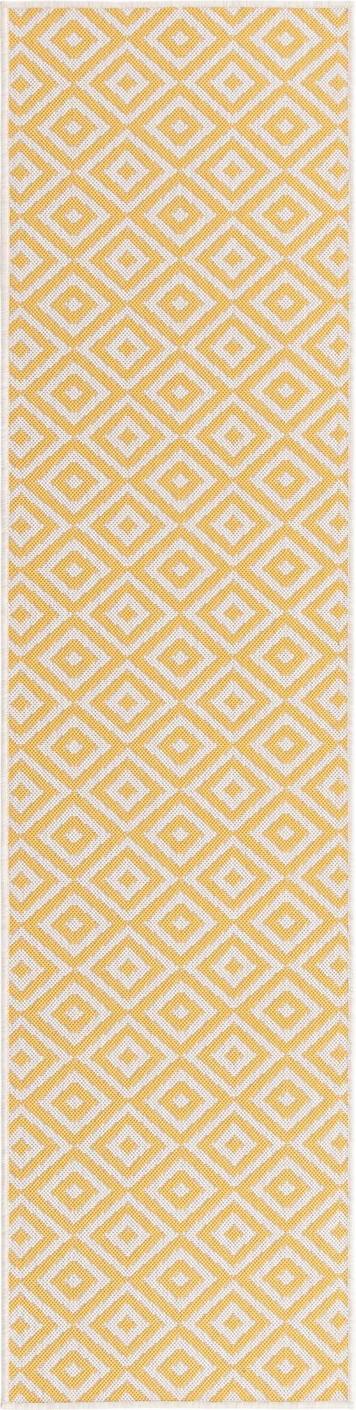 Urban Oasis Rugs Collection Area Rug -  Rooftop (Yellow Ivory)