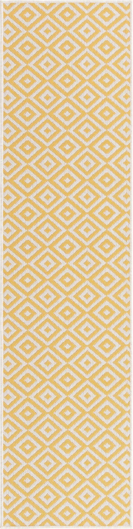 Urban Oasis Rugs Collection Area Rug -  Rooftop (Yellow Ivory)