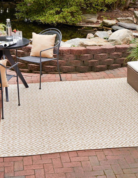 Urban Oasis Rugs Collection Area Rug -  Rooftop (Beige)