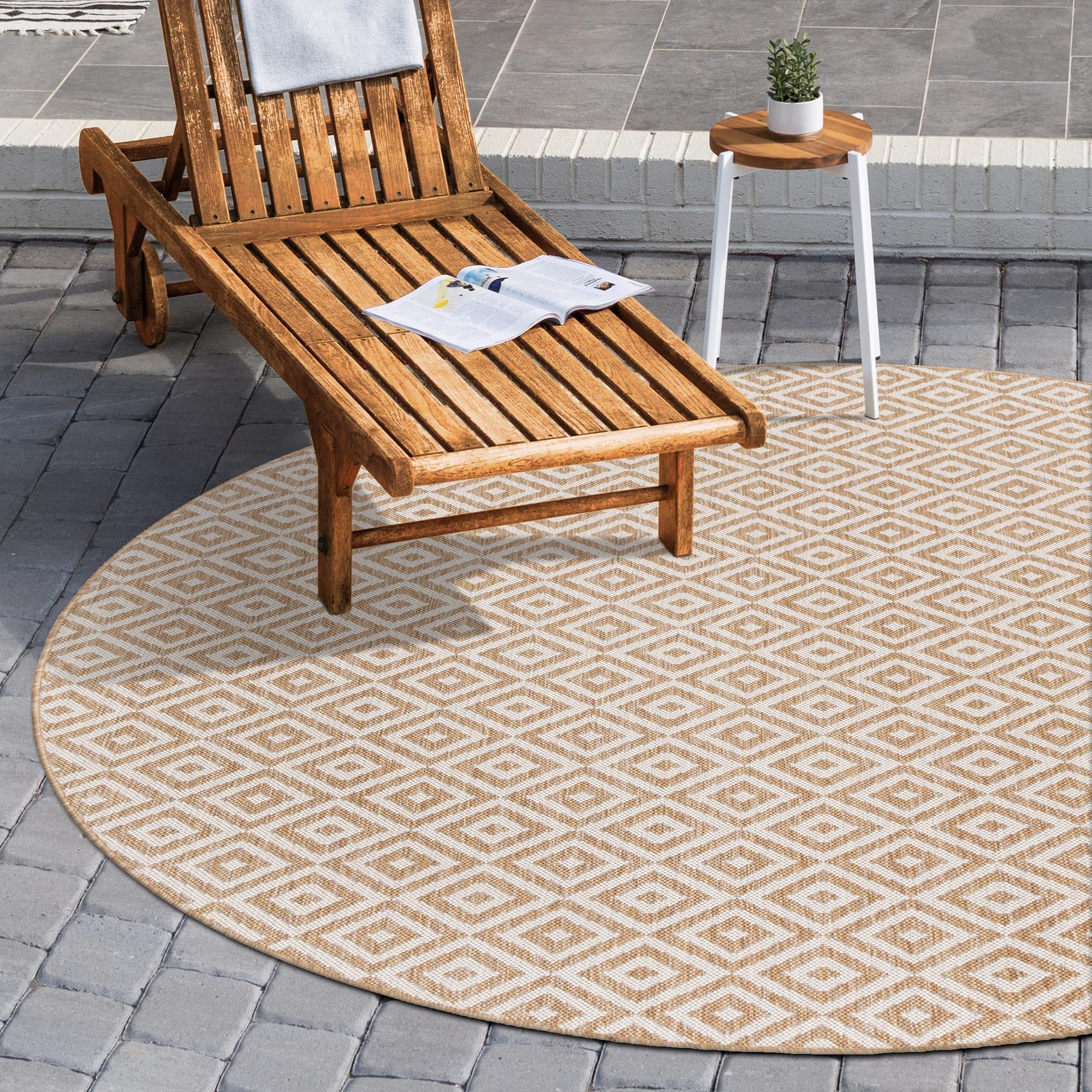 Urban Oasis Rugs Collection Area Rug -  Rooftop (Beige)