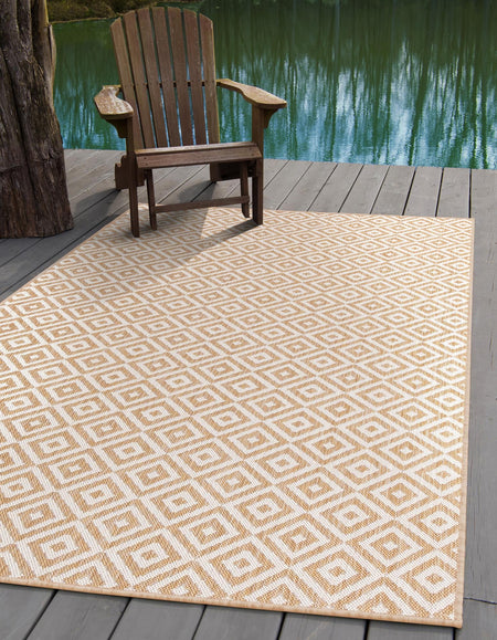 Urban Oasis Rugs Collection Area Rug -  Rooftop (Beige)