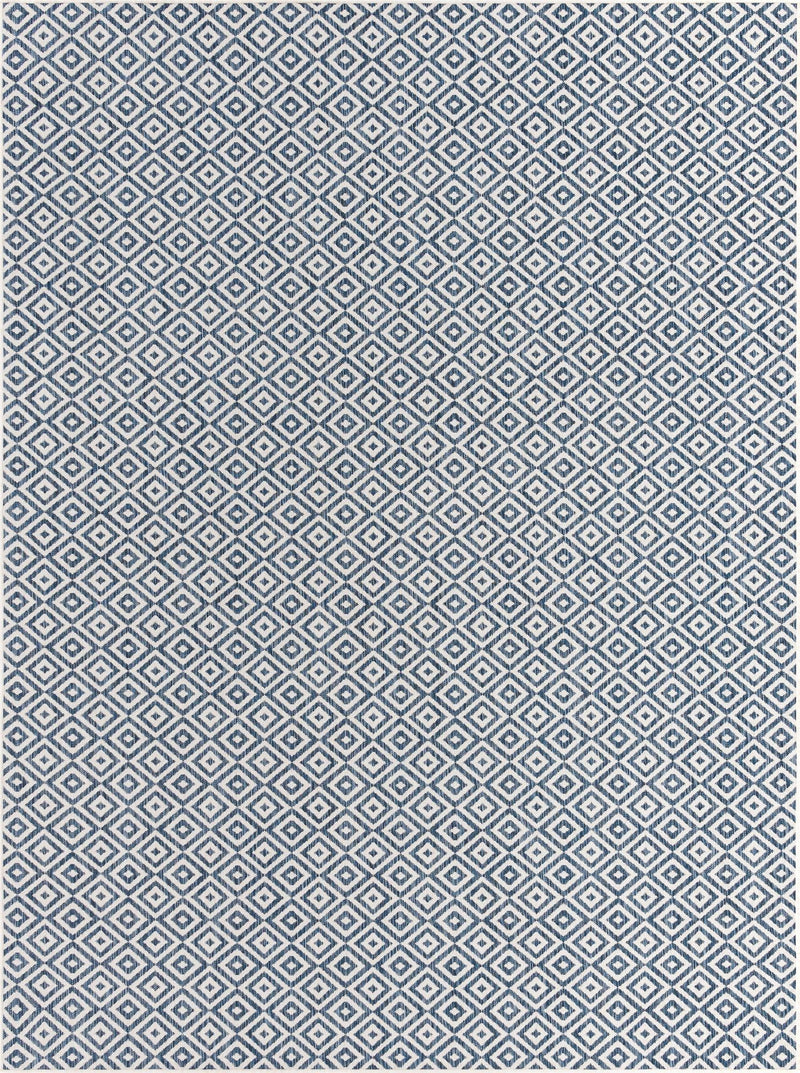 Urban Oasis Rugs Collection Area Rug -  Rooftop (Blue) Rectangle Blue Main