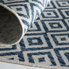 Urban Oasis Rugs Collection Area Rug -  Rooftop (Blue) Round Blue  lifestyle 5